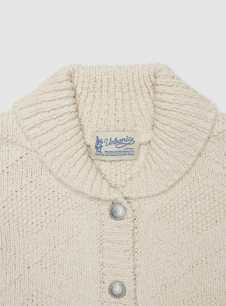 Western Shawl Cardigan