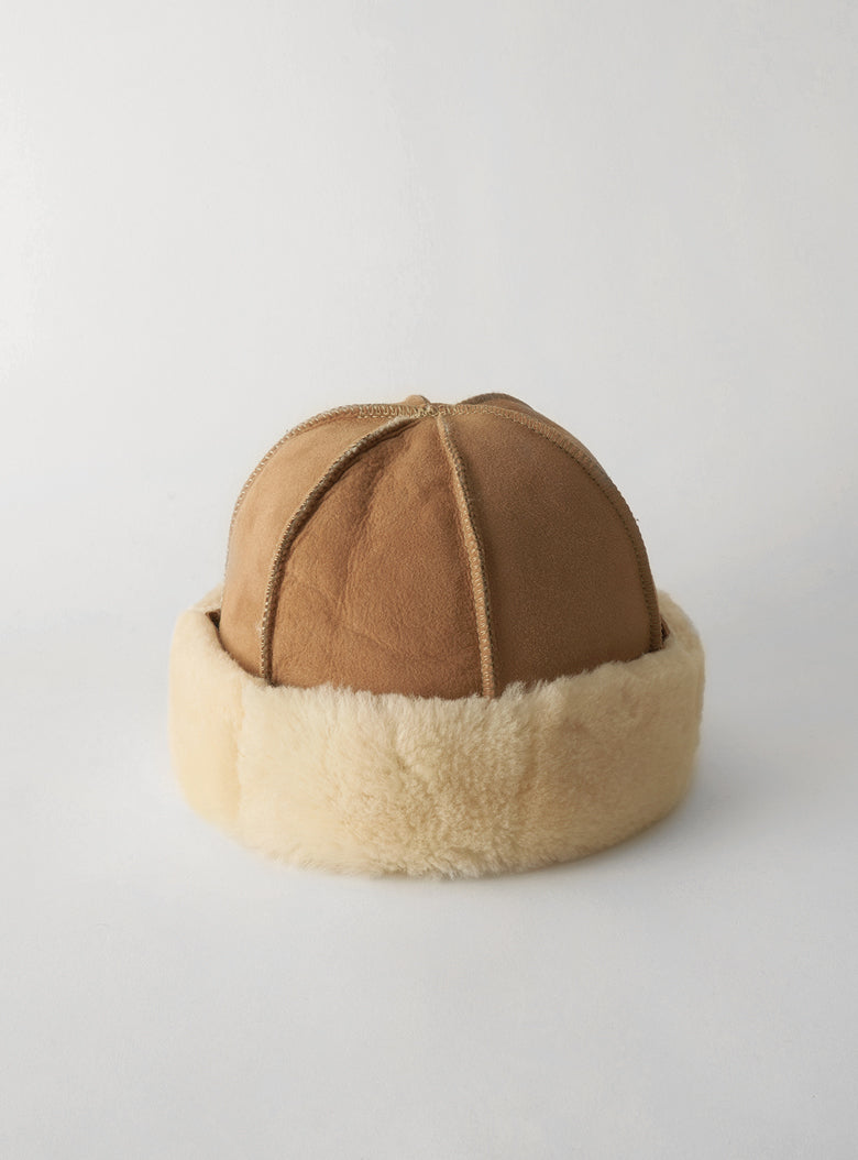 Shearling Retro Hat