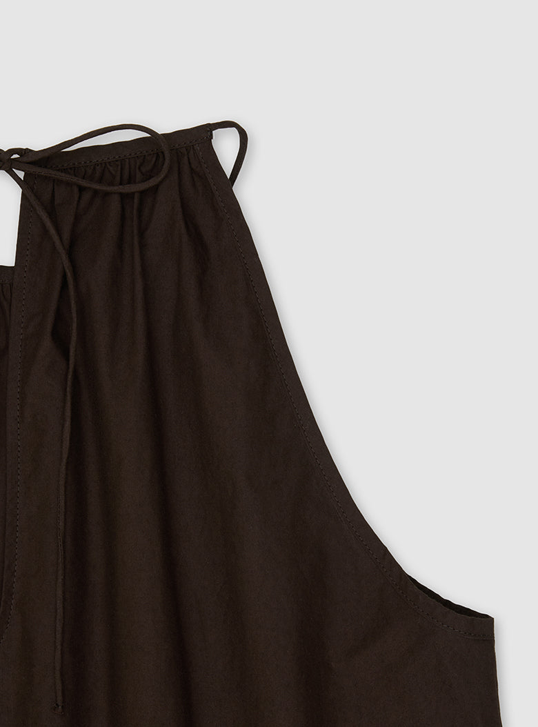 Antibes Halter Blosue (Brown)