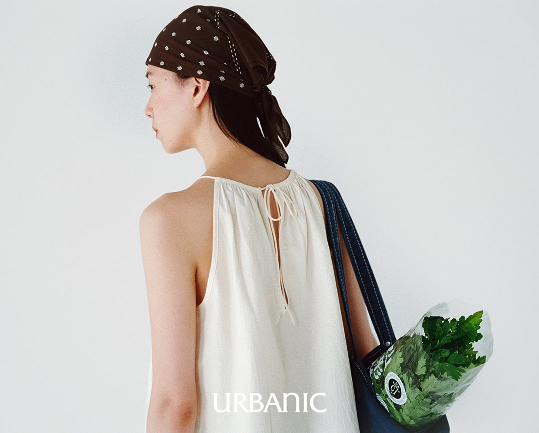 Women’s breathable cotton halter top in soft cream