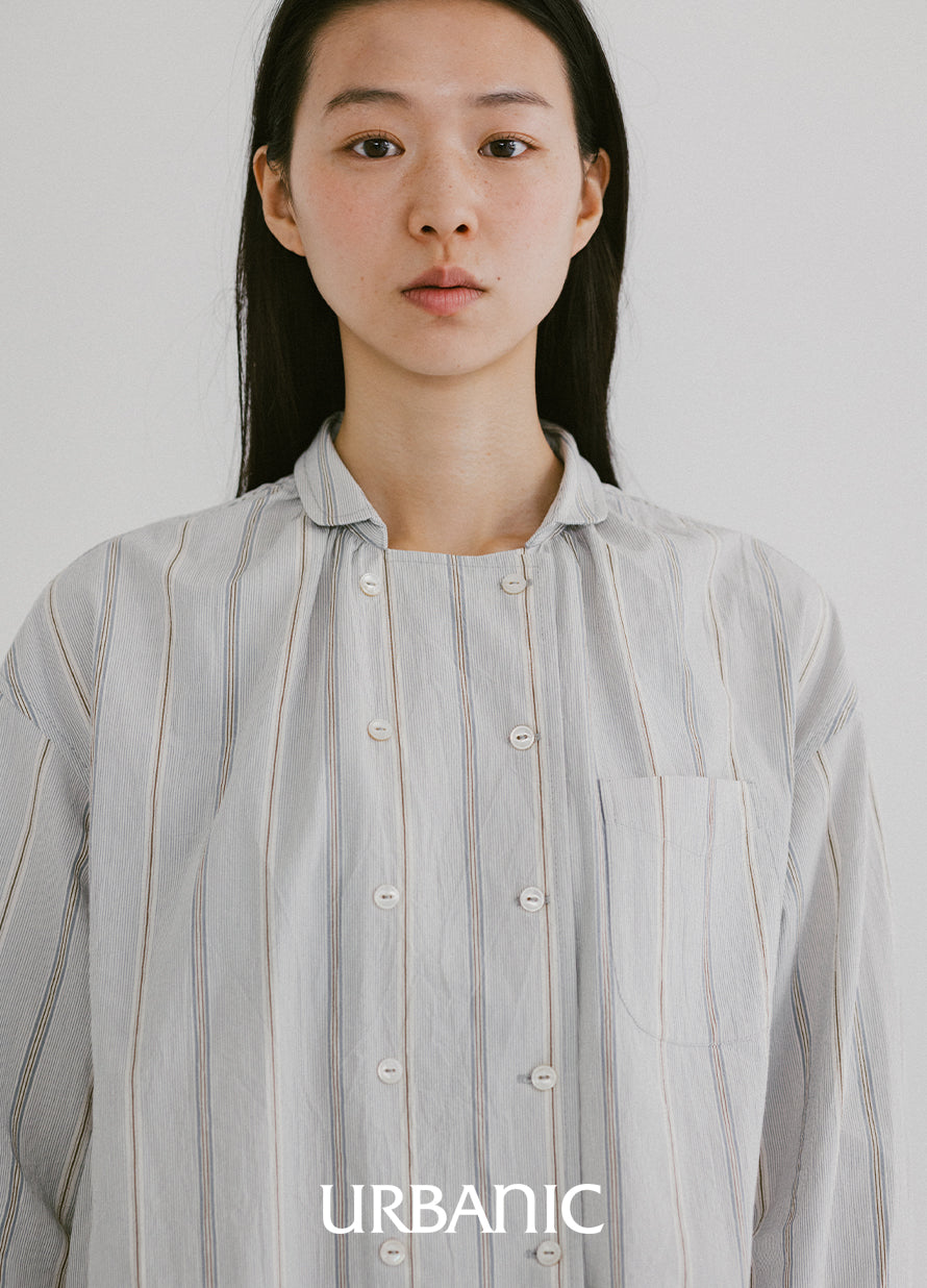 Modern reinterpretation of a traditional French work shirt