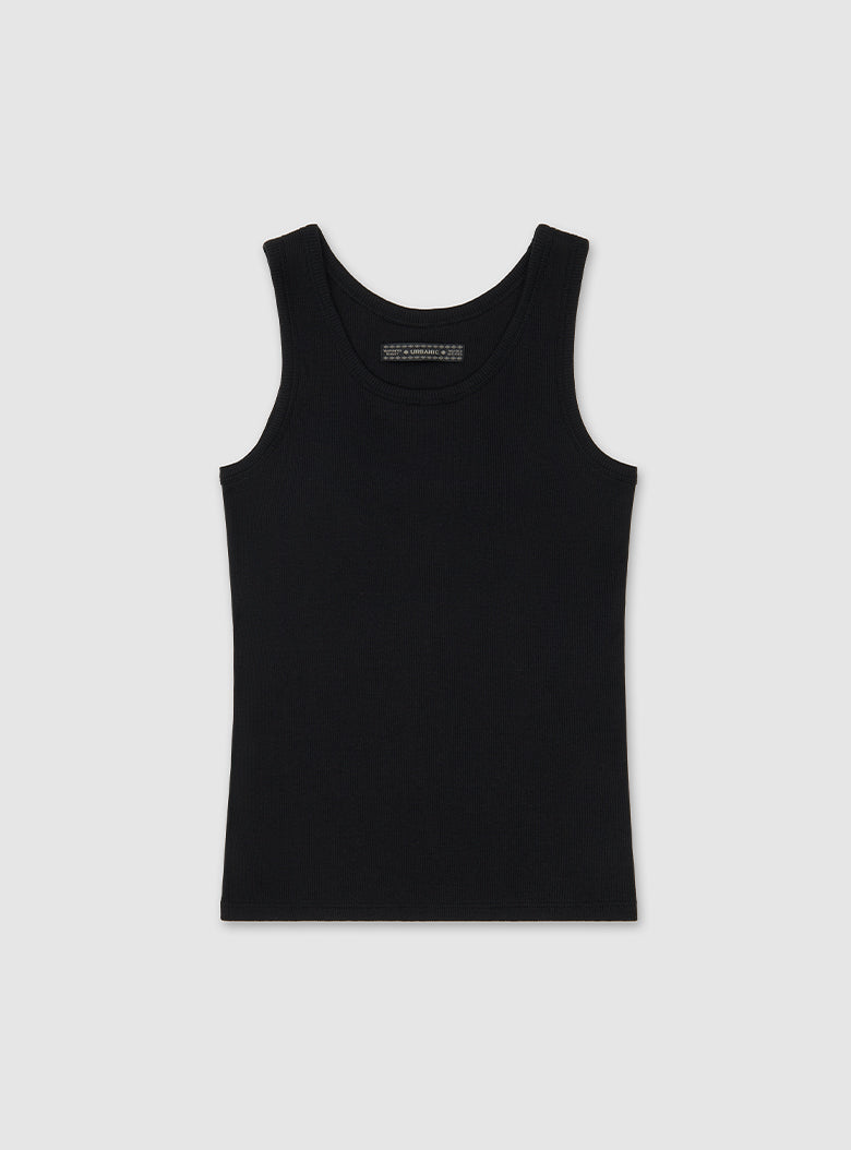 women's fitted sleeveless tank top classic basic