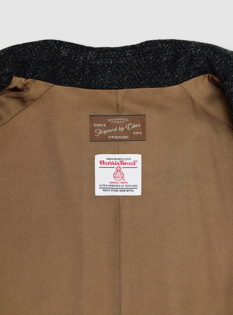 Belted Deck Coat (Herringbone)