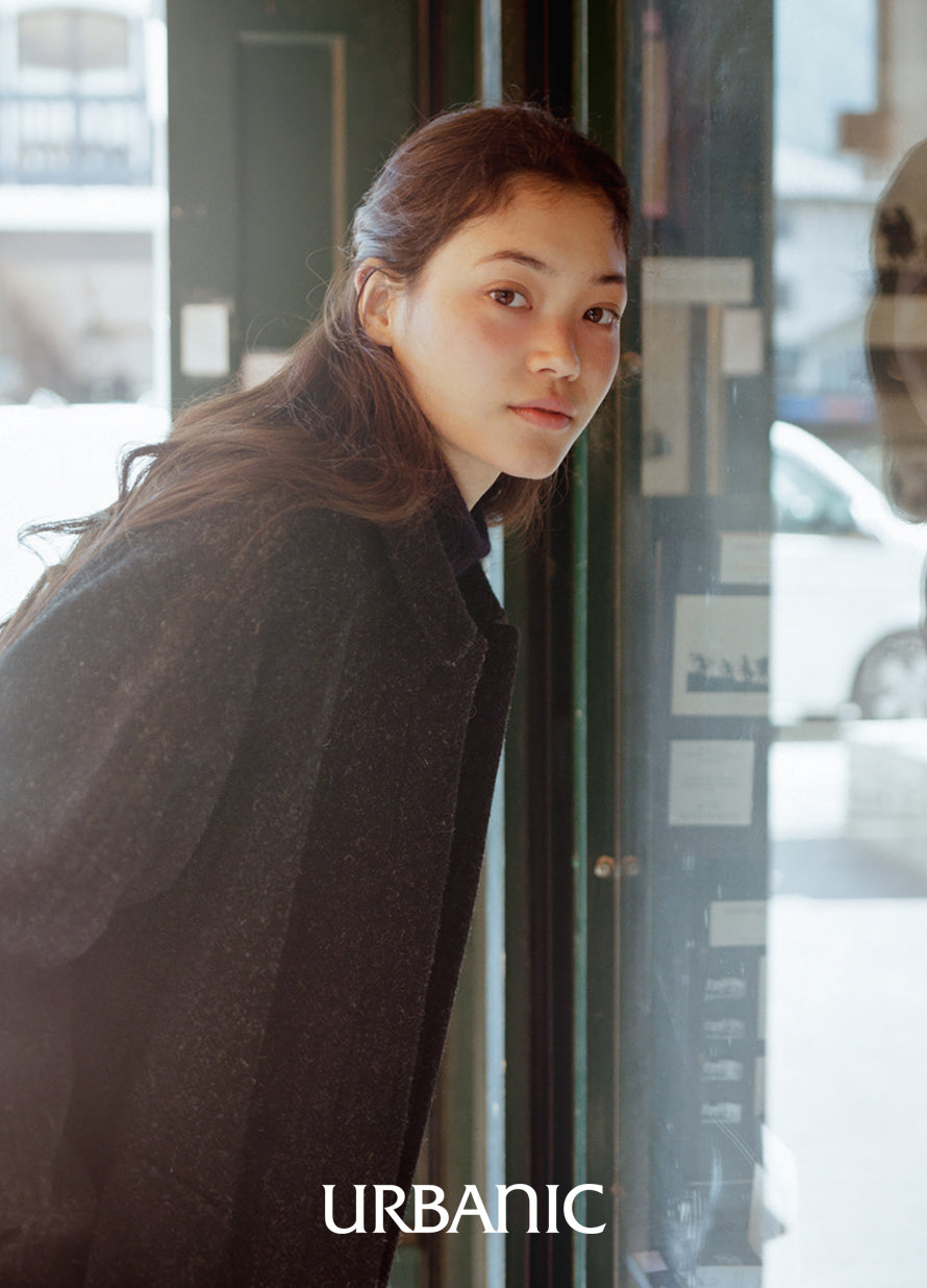 Belted Deck Coat (Herringbone)