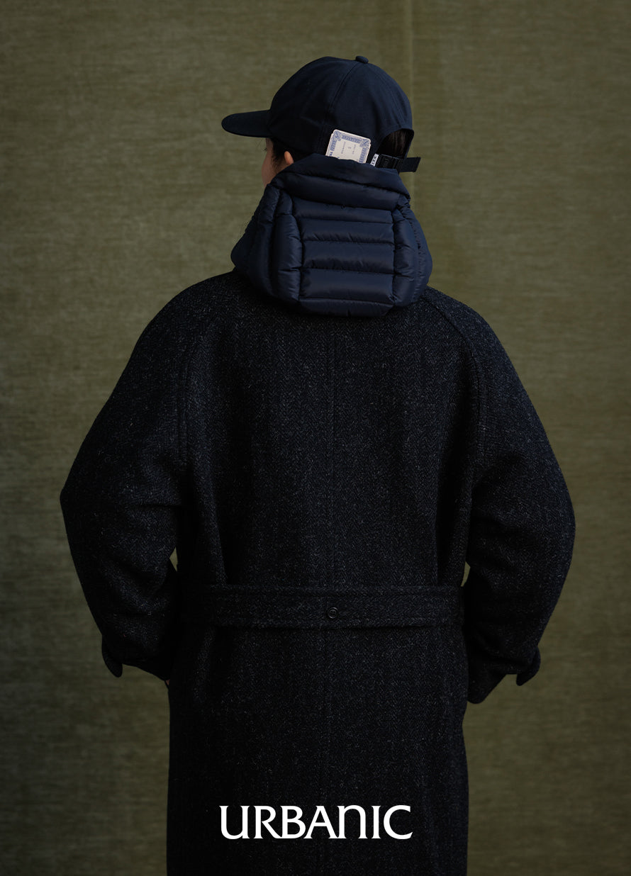 Belted Deck Coat (Herringbone)