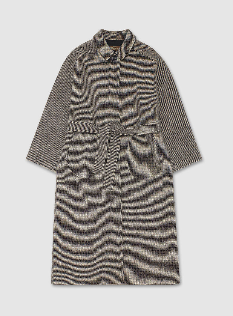 Belted Deck Coat (Twill)