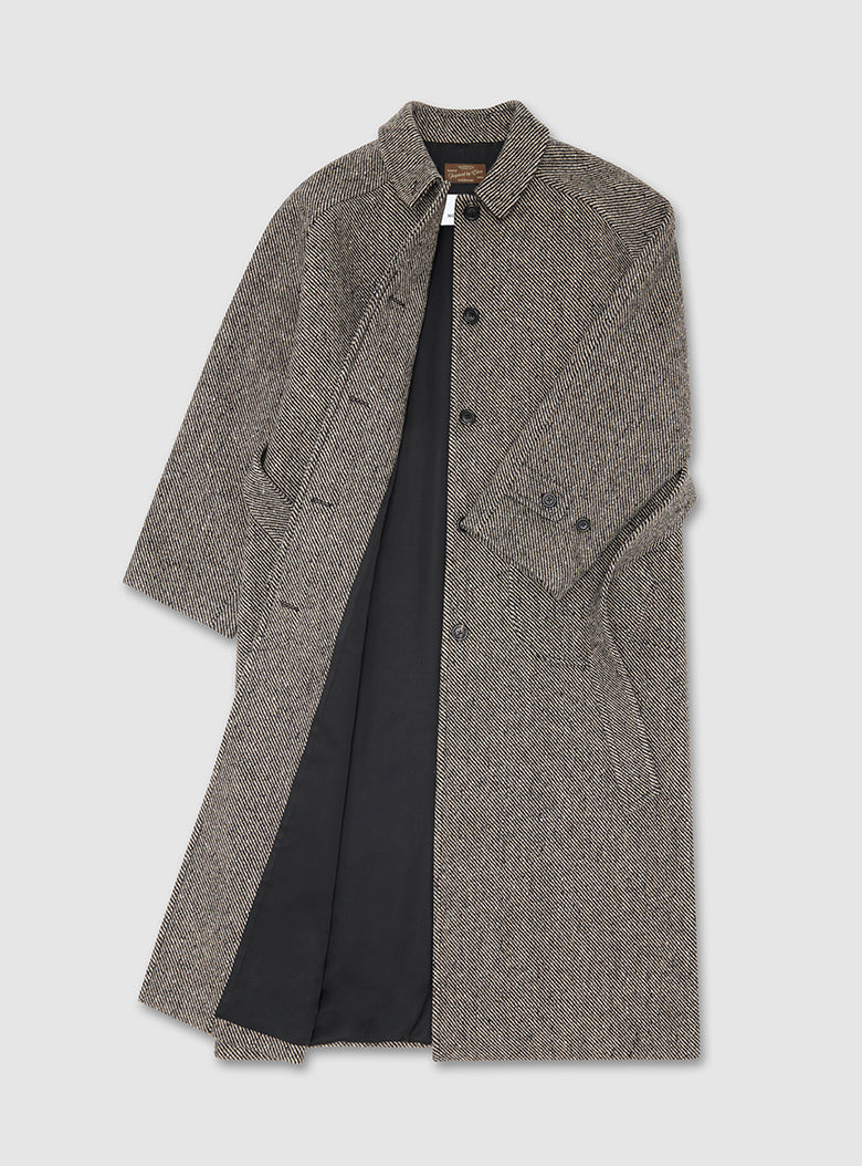 Belted Deck Coat (Twill)