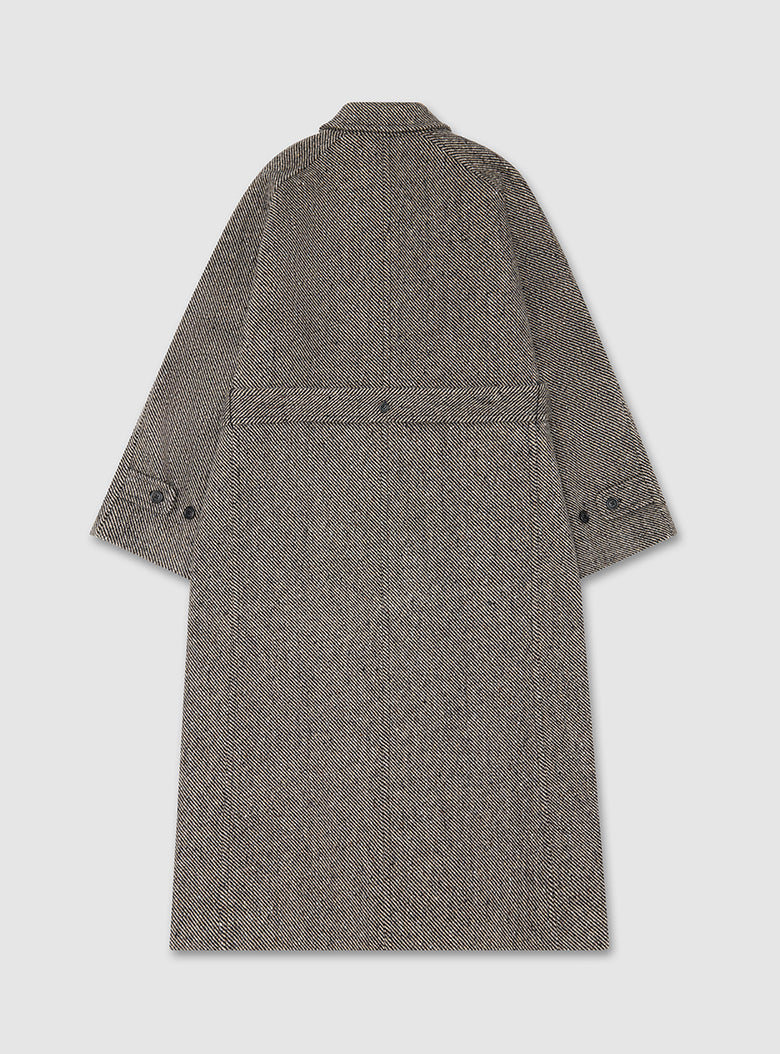 Belted Deck Coat (Twill)
