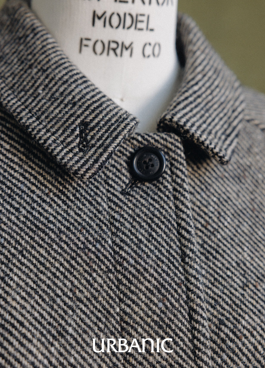 Belted Deck Coat (Twill)