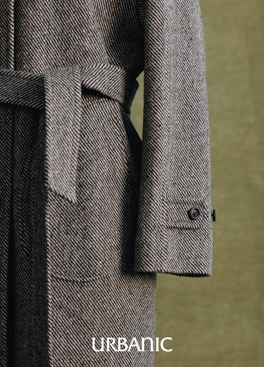 Belted Deck Coat (Twill)