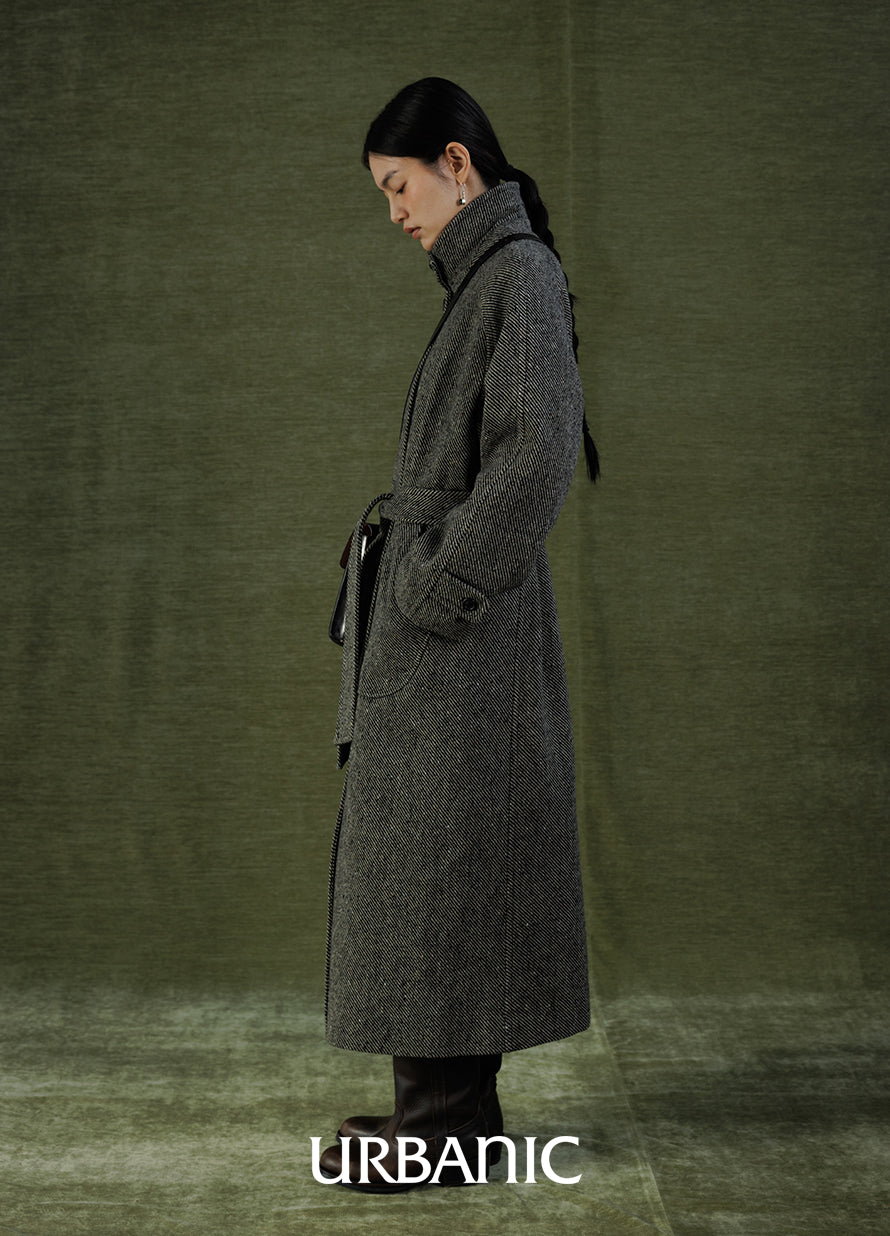 Belted Deck Coat (Twill)