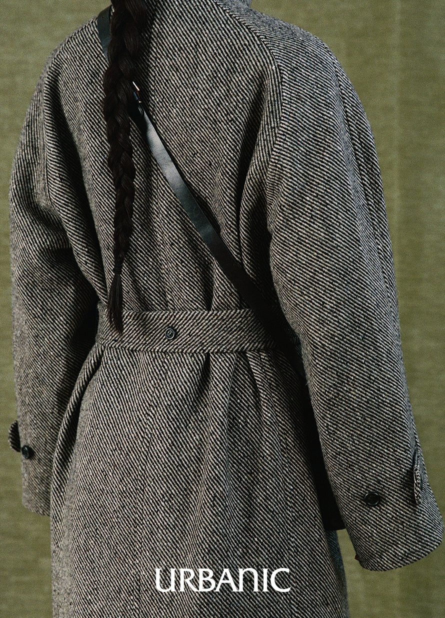 Belted Deck Coat (Twill)