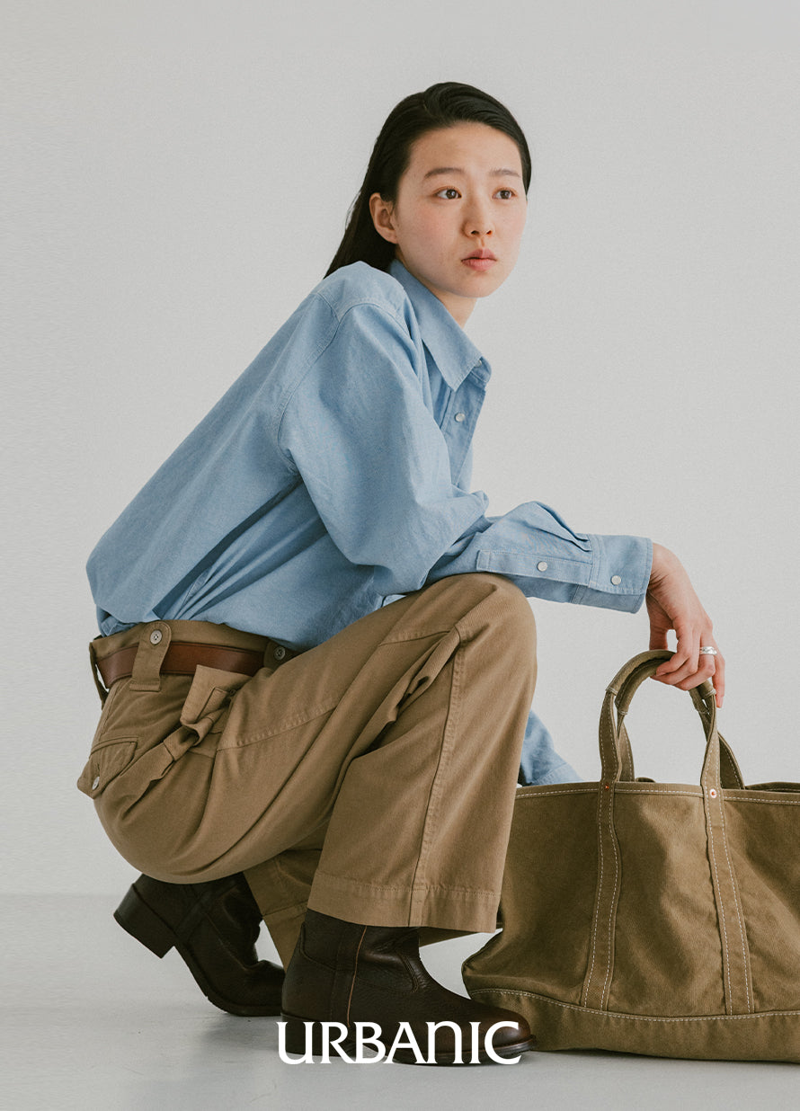 Chambray Western Shirt