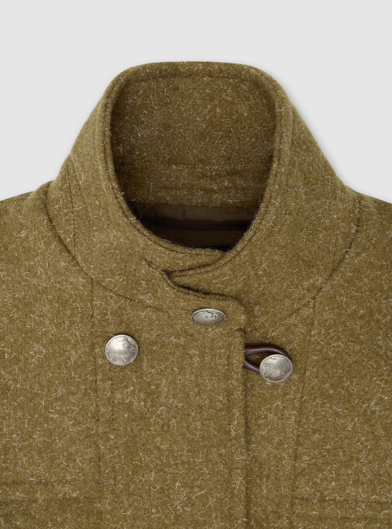 Coin Duffle Coat (Khaki)