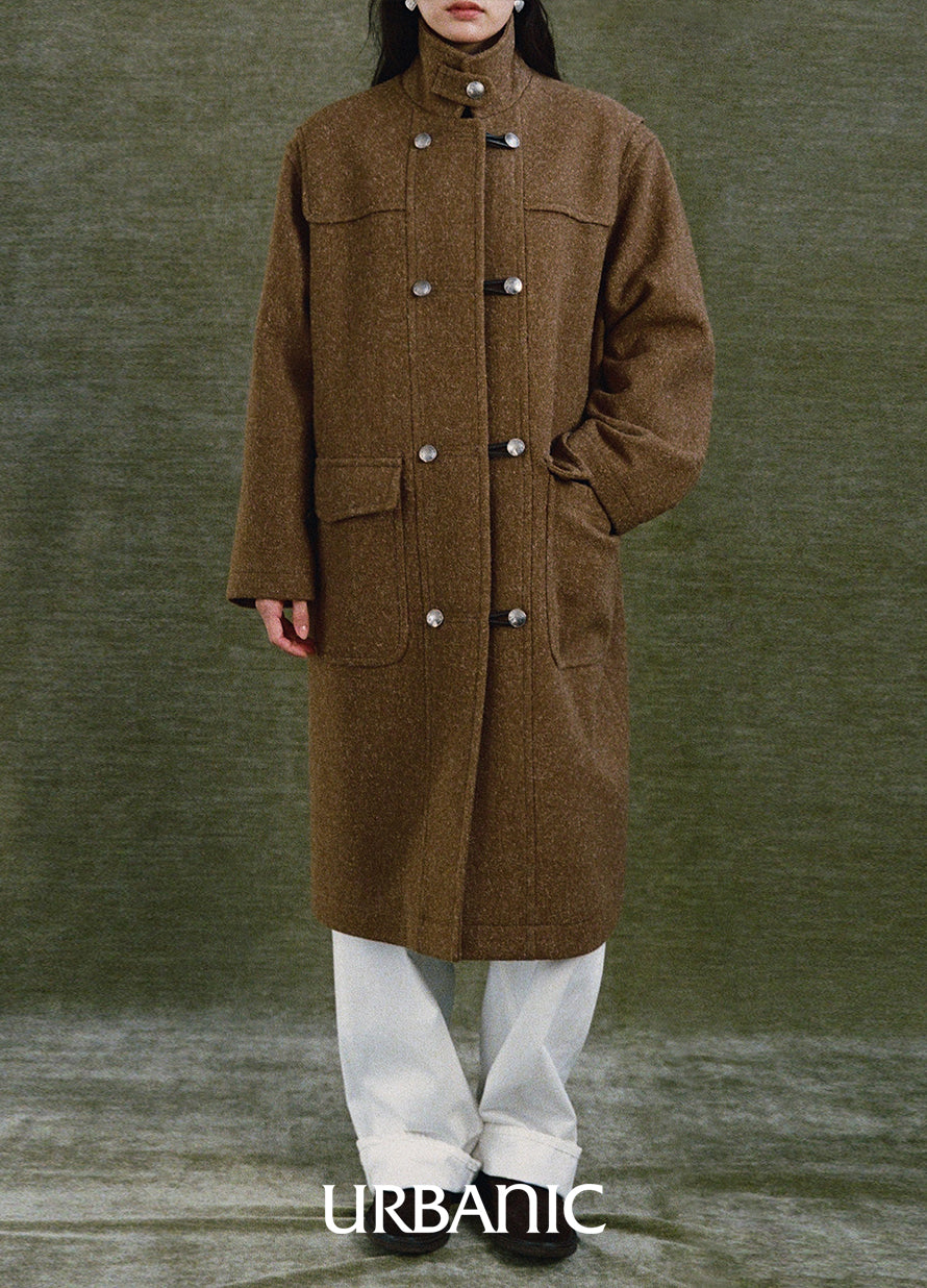 Coin Duffle Coat (Khaki)