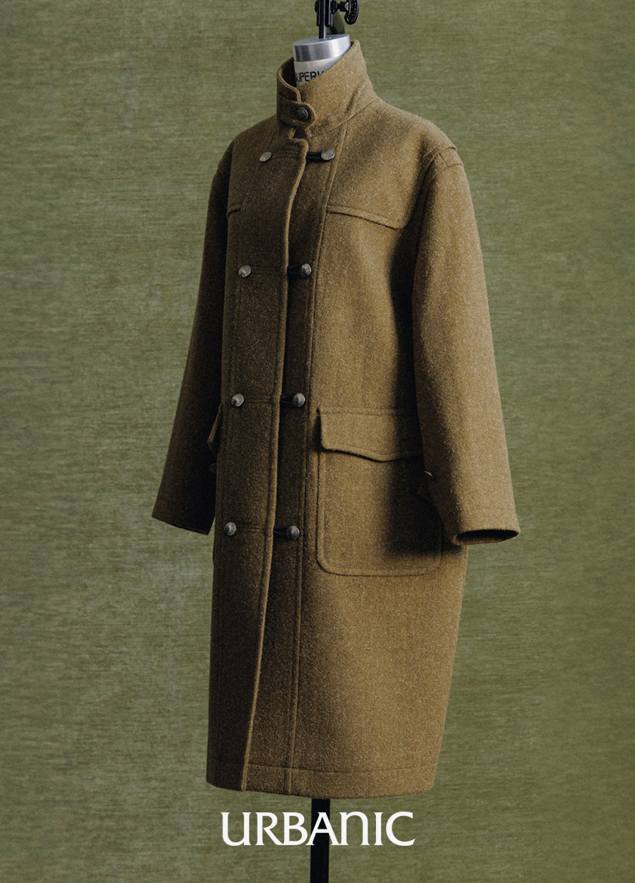 Coin Duffle Coat (Khaki)