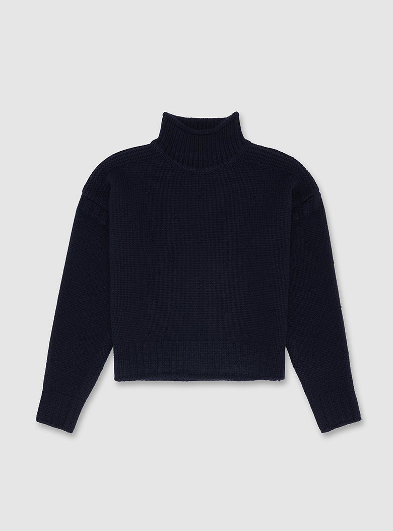 Dotty Turtleneck Knit