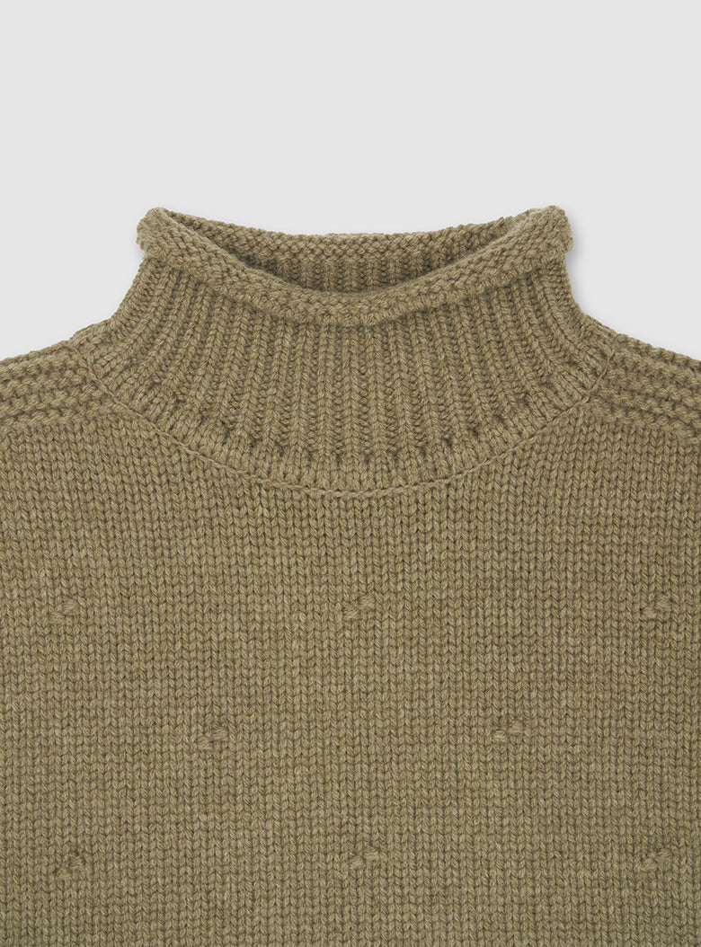 Dotty Turtleneck Knit