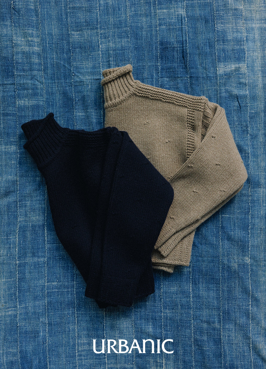 Dotty Turtleneck Knit