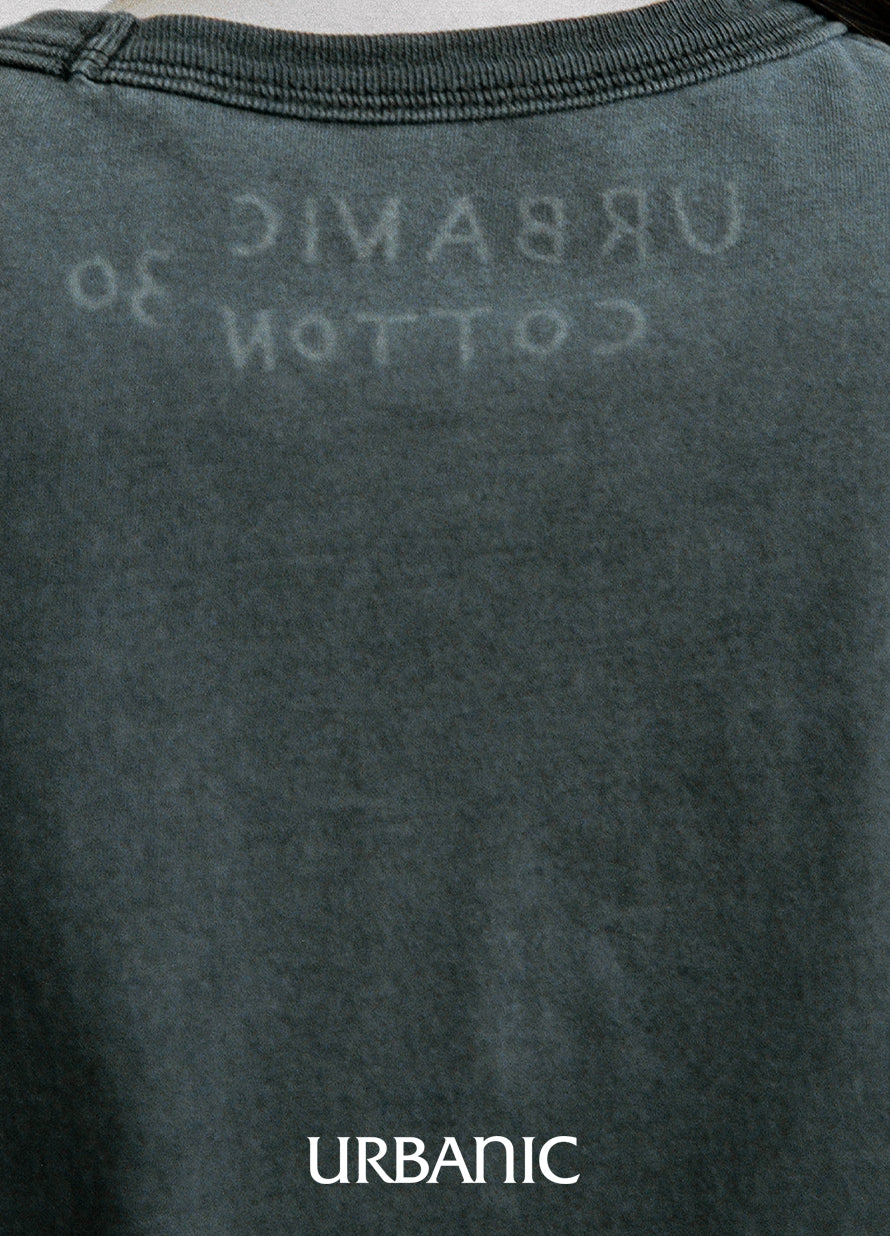 Urbanic cotton series pigment dyed T-shirt in package