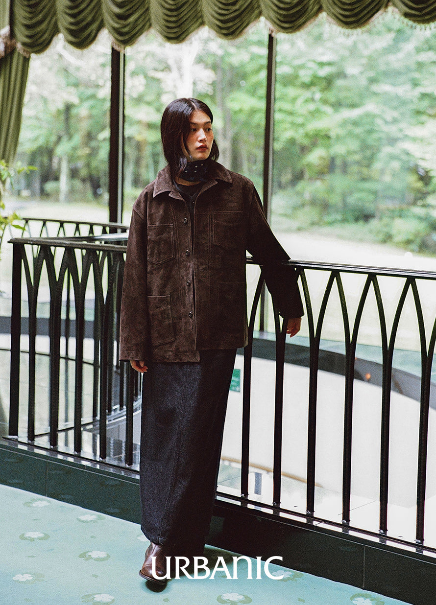 Fishtail Denim Skirt