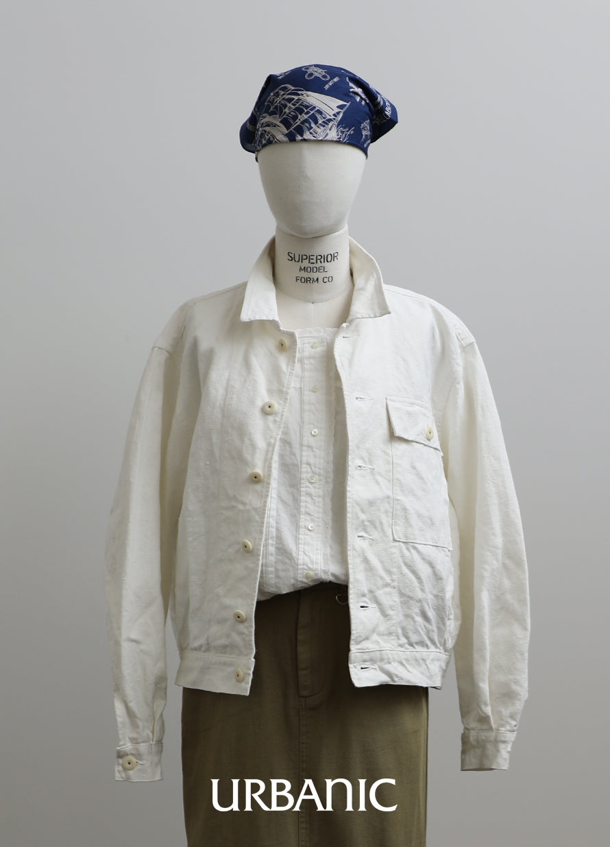 メ*フ様 Nigel Cabourn 24SS FRENCH WORK リネン Nigel Cabourn] French Work Jacket Mix – URBANIC30