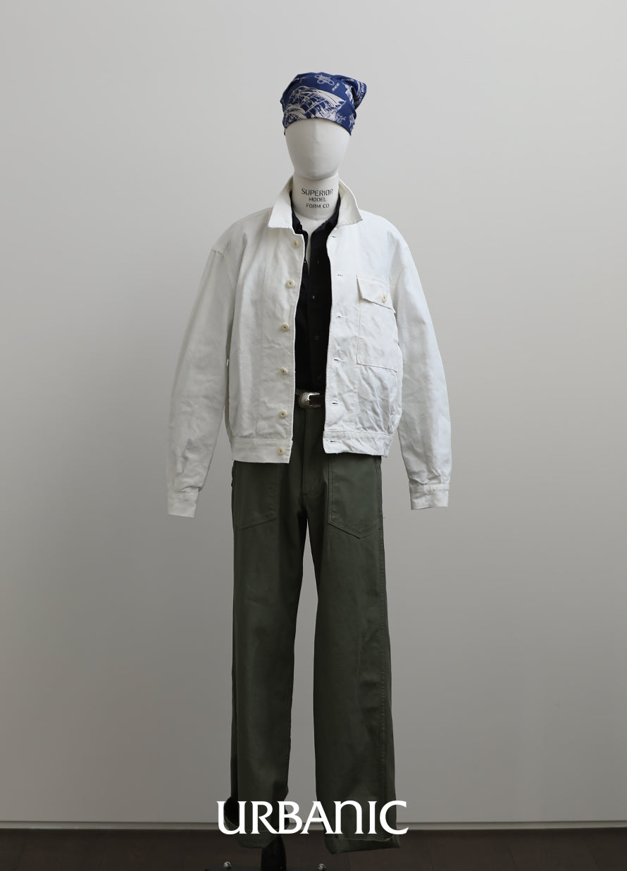 [Nigel Cabourn] French Work Jacket Mix