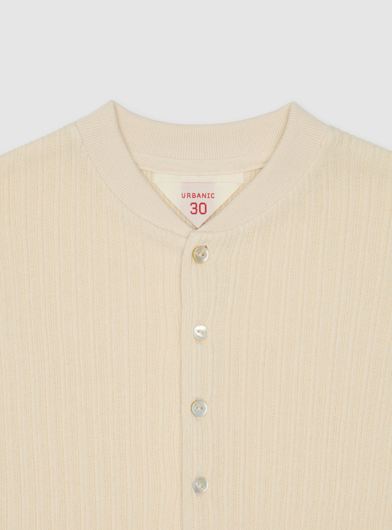 henley neck knit for women