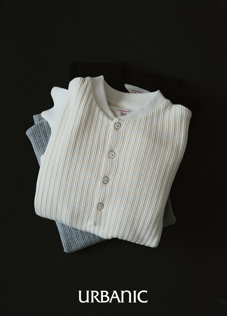 Heritage Henley Knit