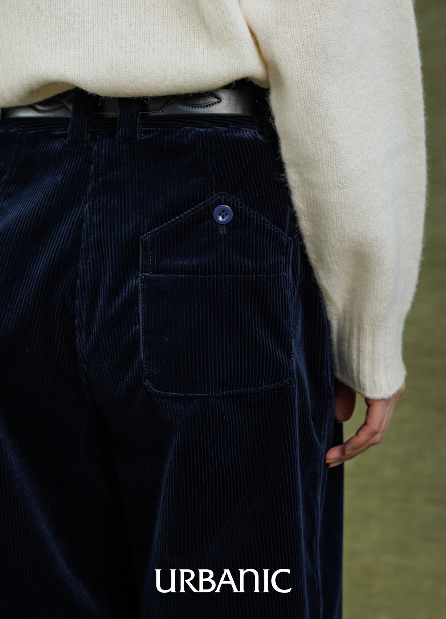 House Pocket Corduroy Pants