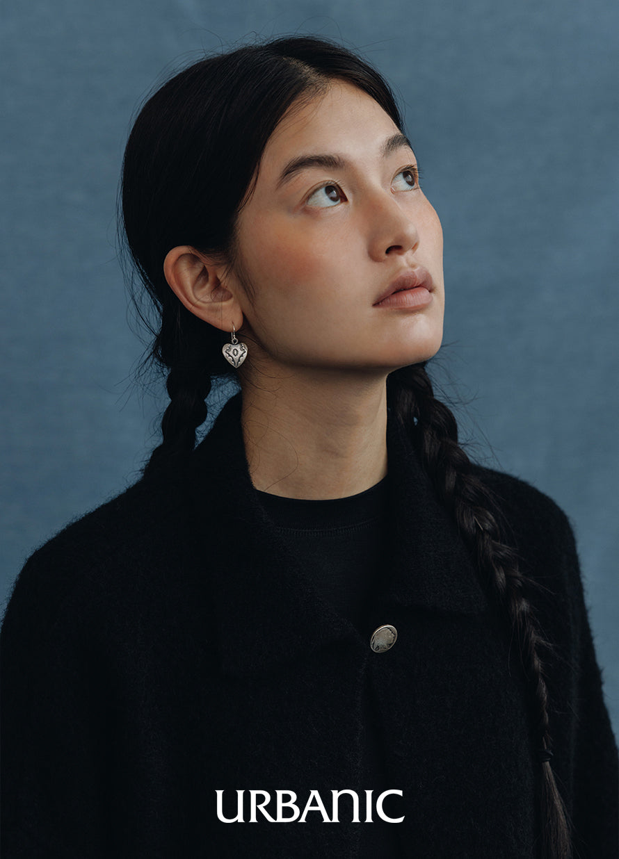 Indian Heart Earrings