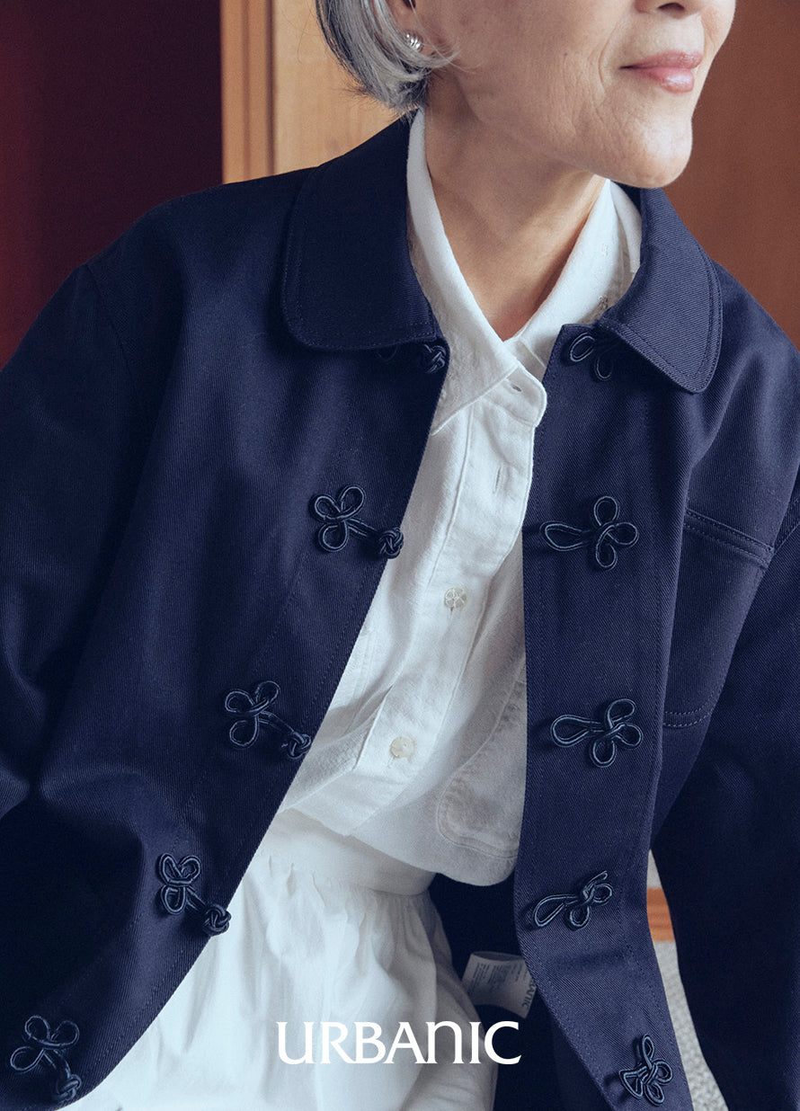 Mandarin Cotton Jacket