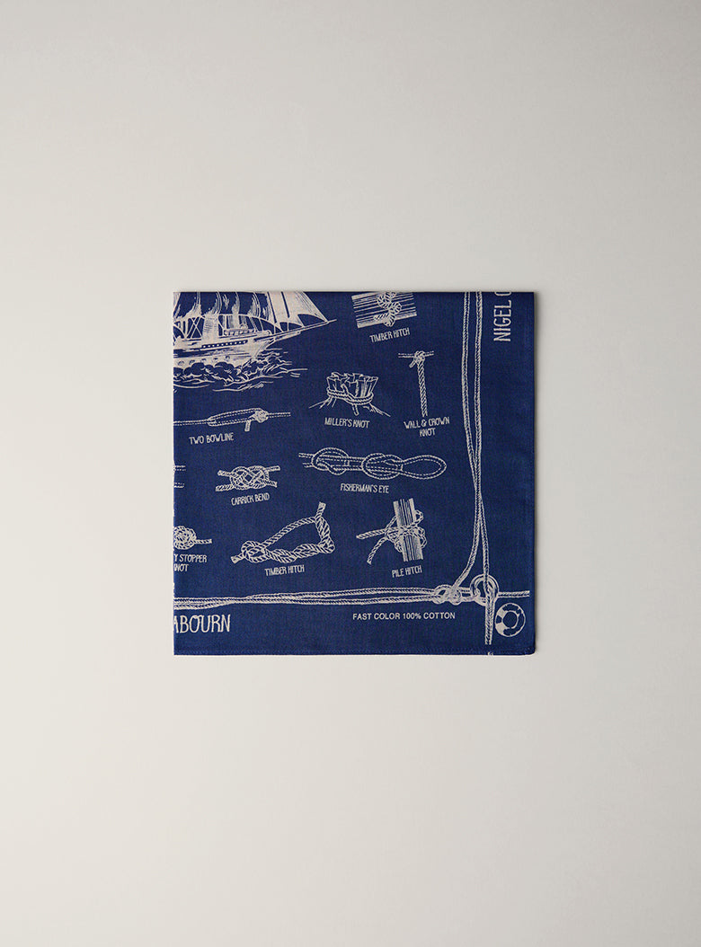 [Nigel Cabourn] Marine Bandana