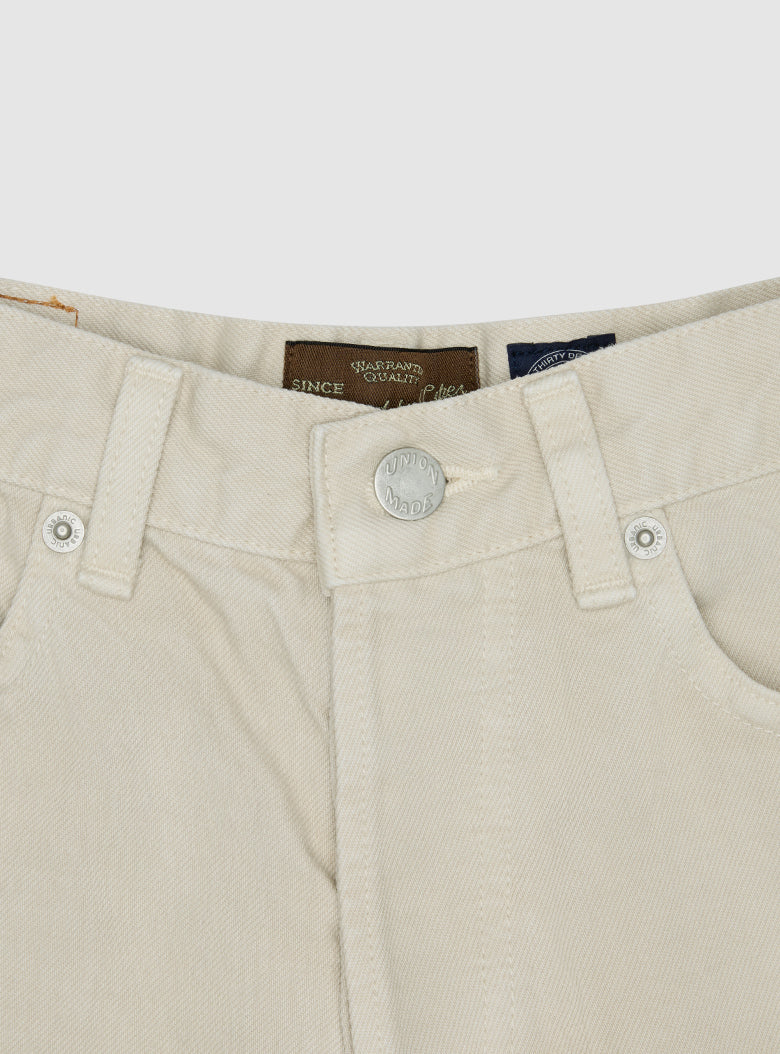 UNION MADE BUTTON denim