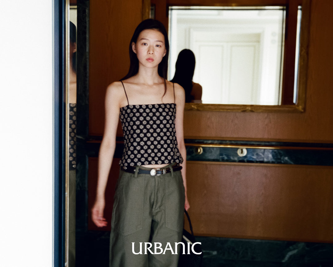 Noir Daisy Tube Top