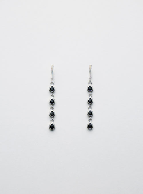 Noir Drop Earrings