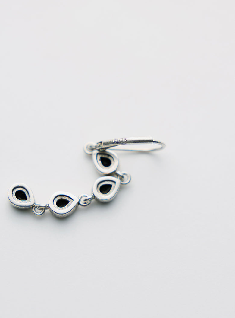 Noir Drop Earrings