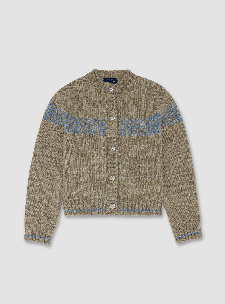 Nordic Snow Cardigan
