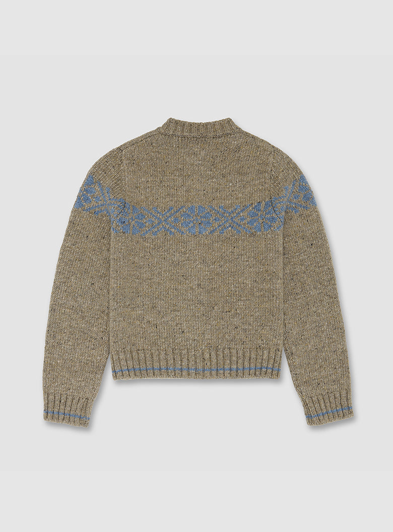 Nordic Snow Cardigan