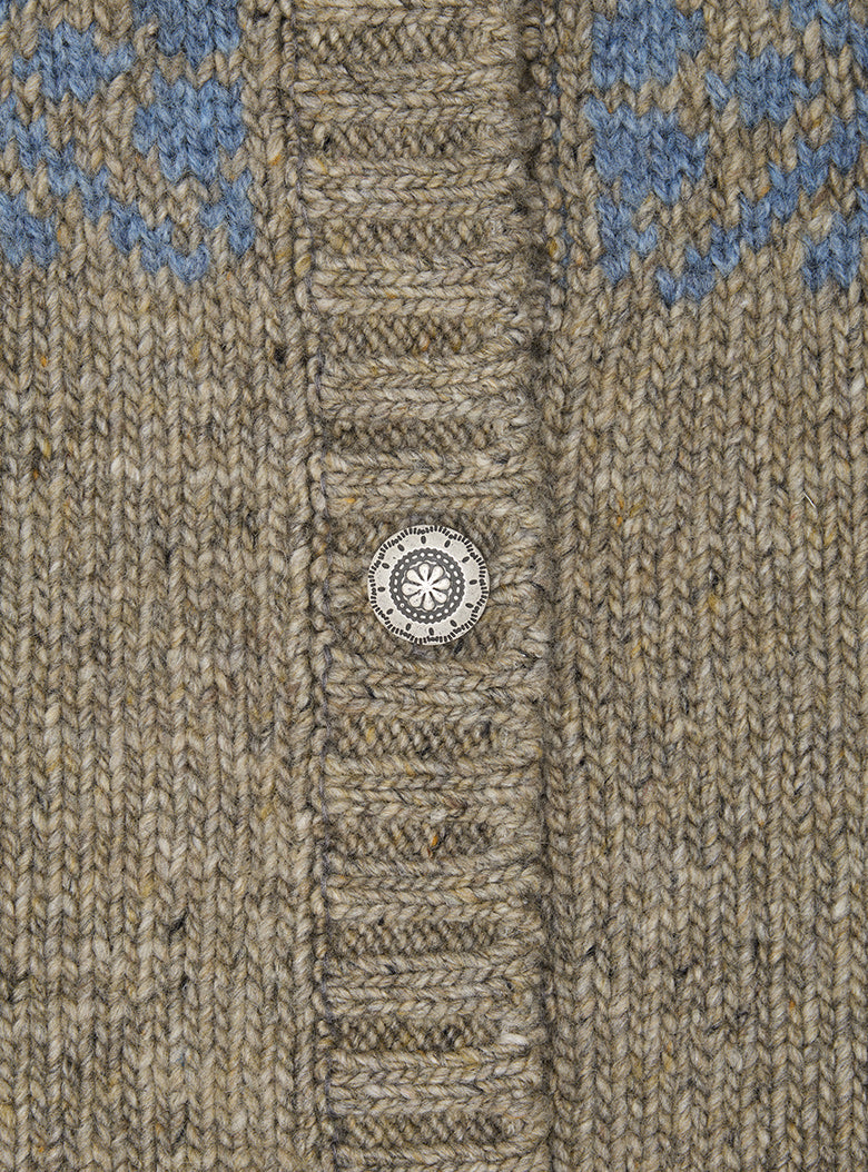 Nordic Snow Cardigan