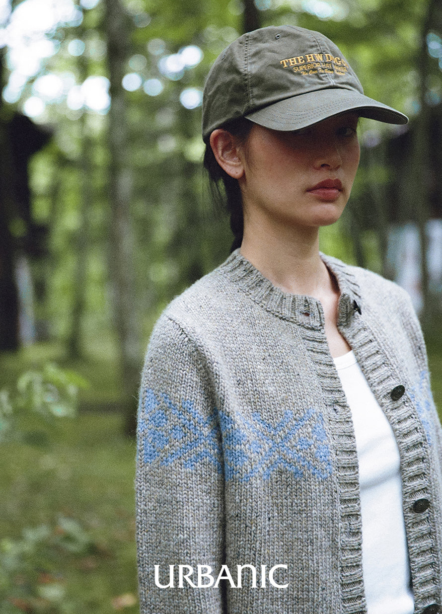 Nordic Snow Cardigan