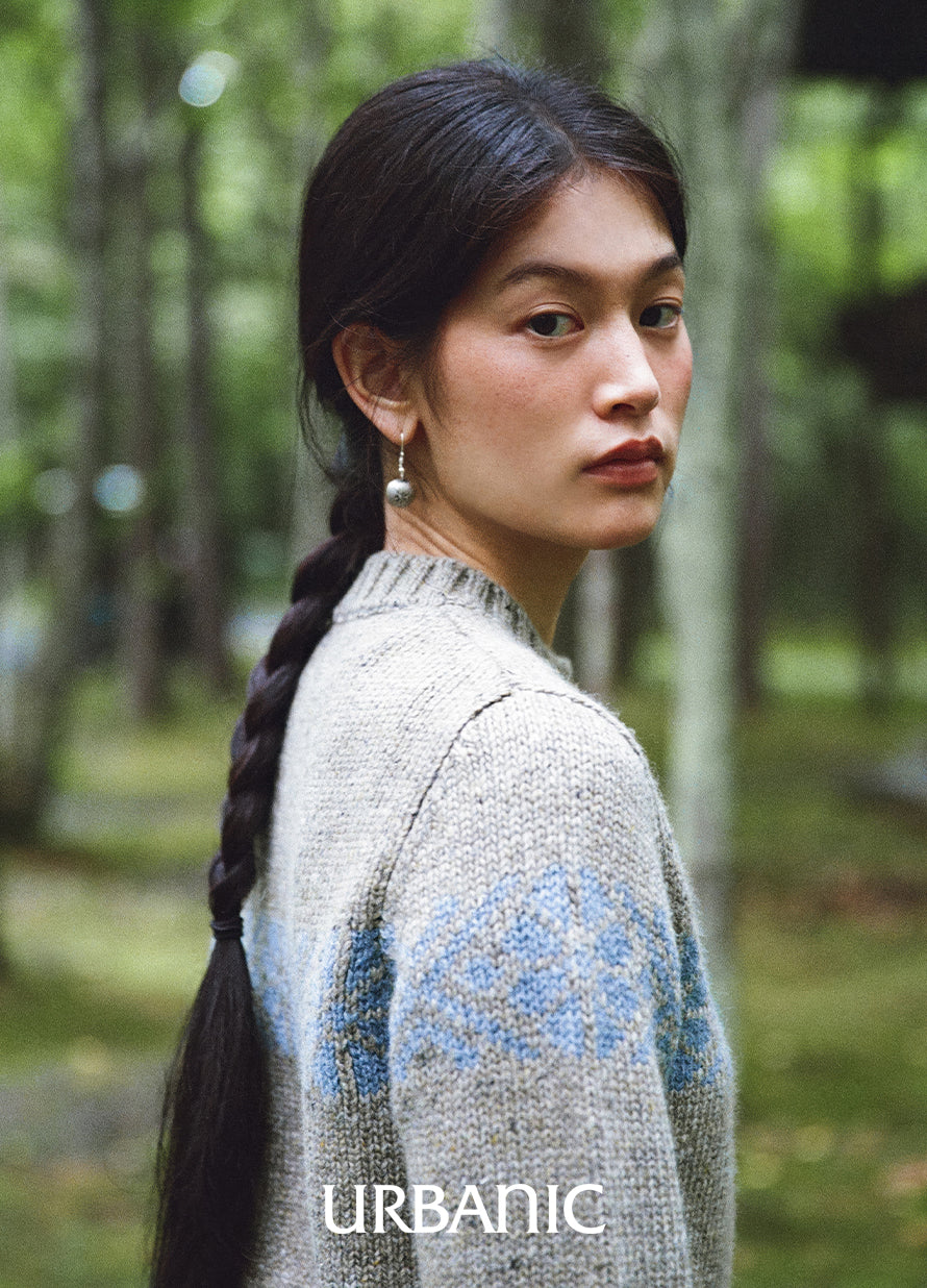 Nordic Snow Cardigan