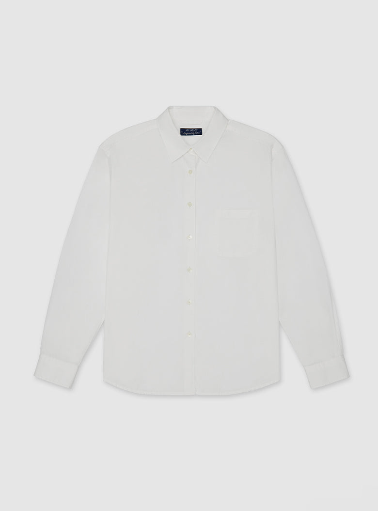 cotton linen blend shirt