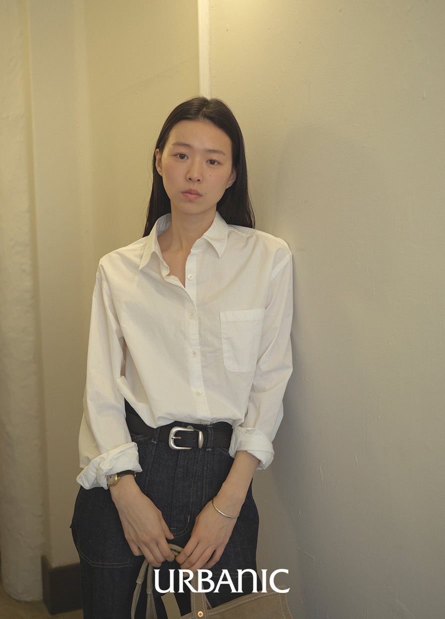 classic fit linen shirt