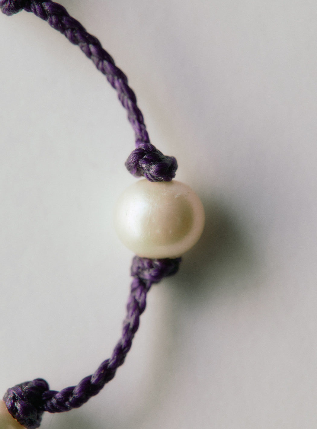 Pearl Cord Bracelet