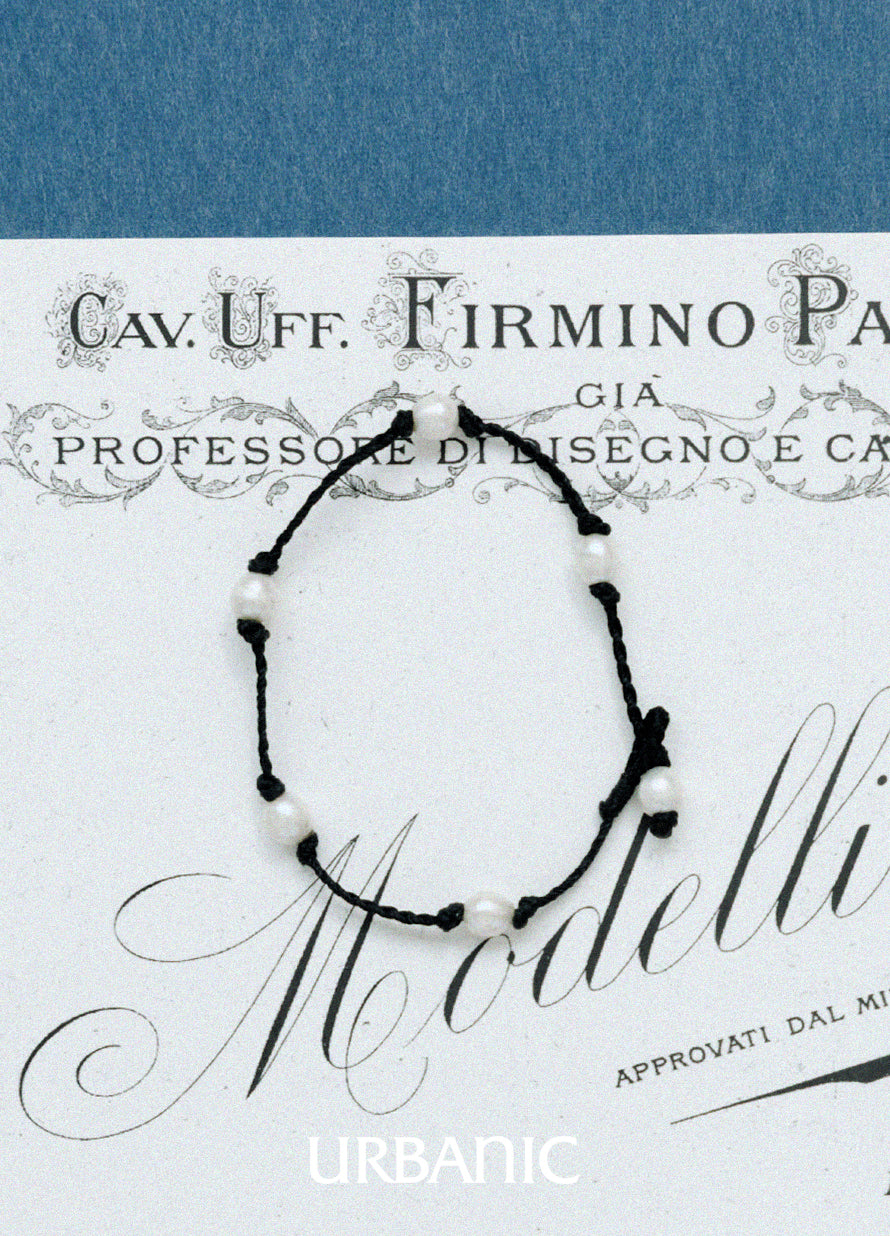 Pearl Cord Bracelet