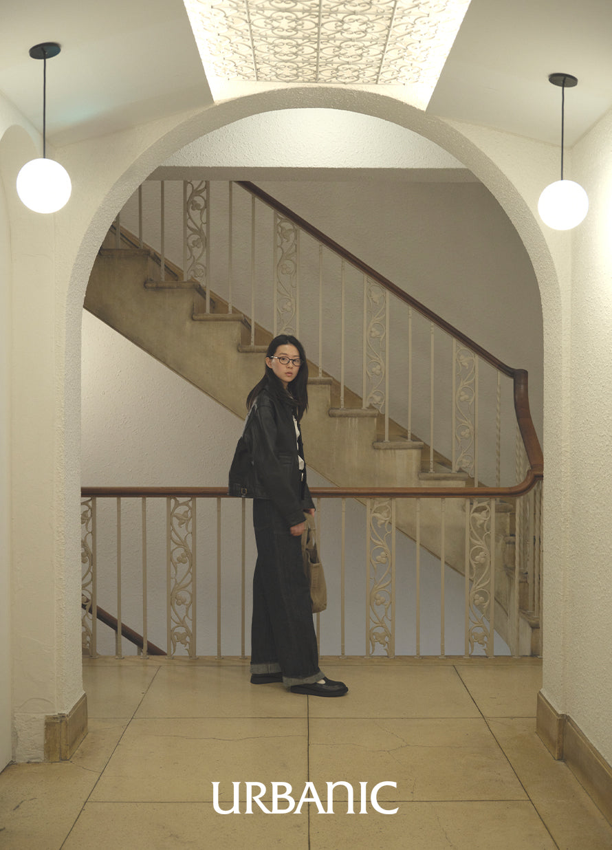 Piccolo Herringbone Denim Pants