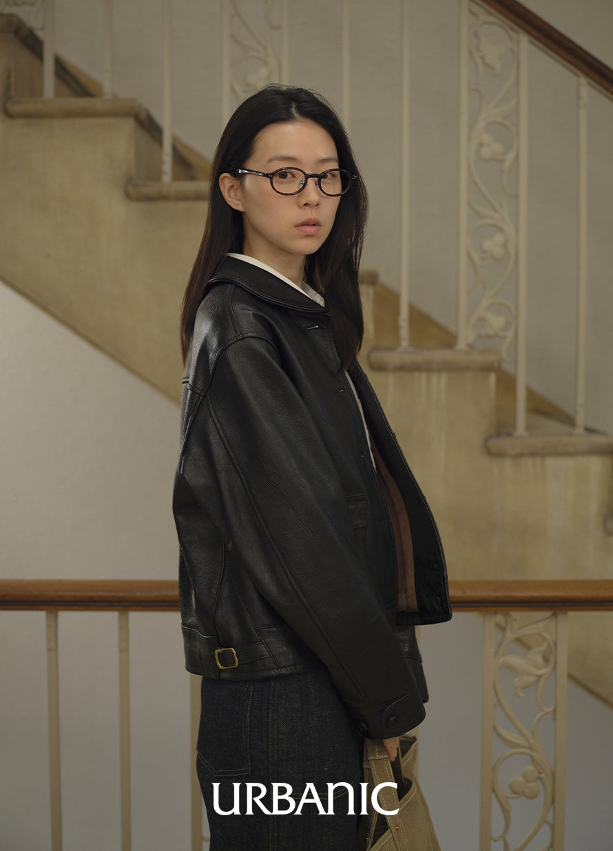 einstein-inspired jacket styled with herringbone pants