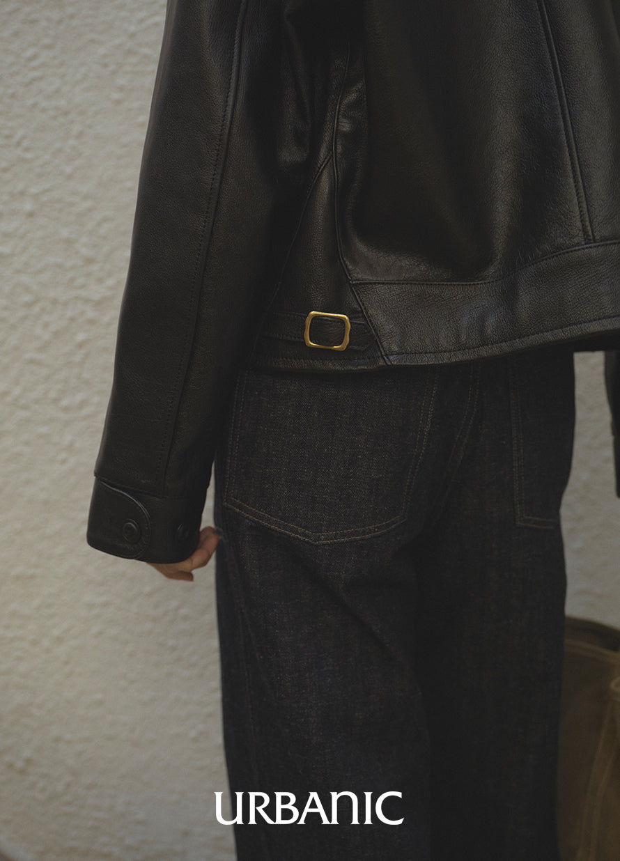 Piccolo Herringbone Denim Pants