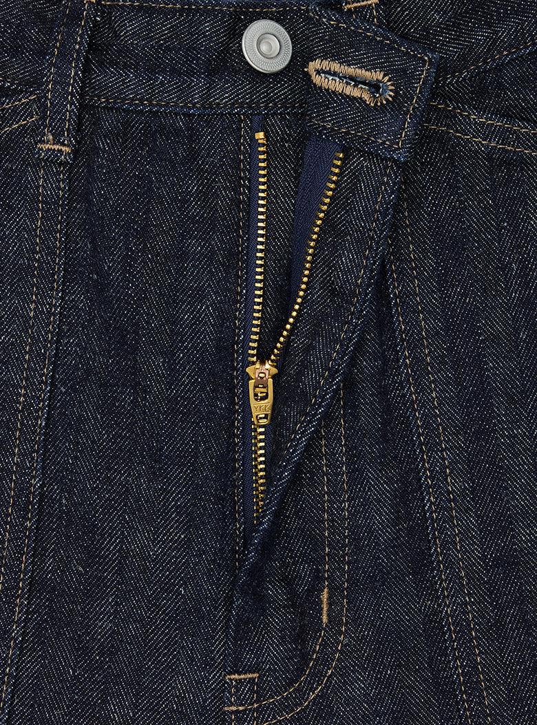 Piccolo Herringbone Denim Pants